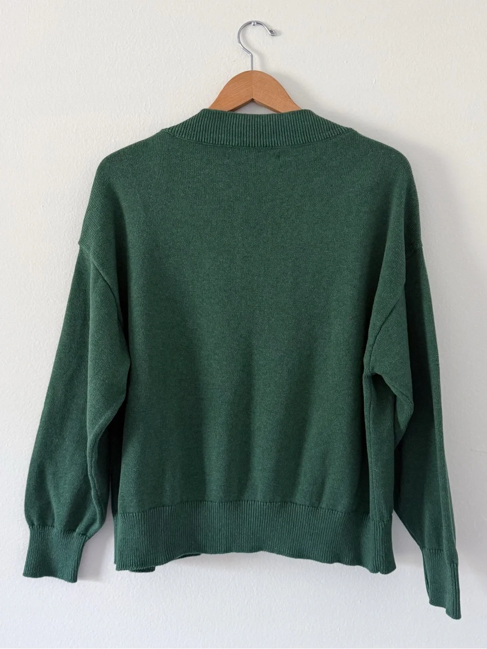 Free People Solar Sweater **Top Only** in Pine Heather Size Small Preloved